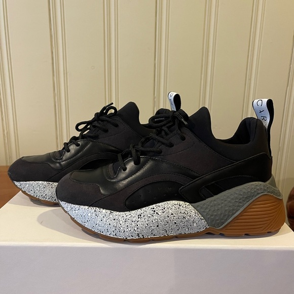 NEW Stella McCartney Eclypse Low Top Chunky Platform Sneakers (US 8) - Picture 8 of 12